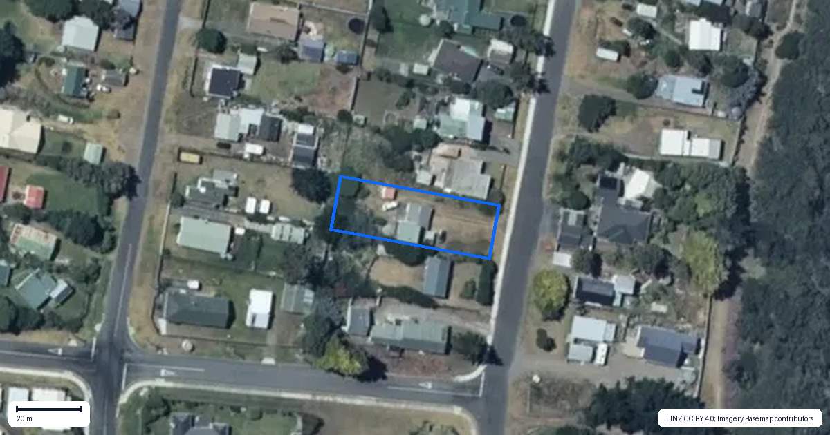 Property context map for 161 Kahukura Avenue, Waitarere Beach, Levin