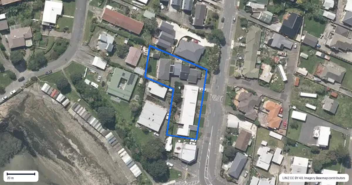 Property context map for 3 Richard Street, Titahi Bay, Porirua