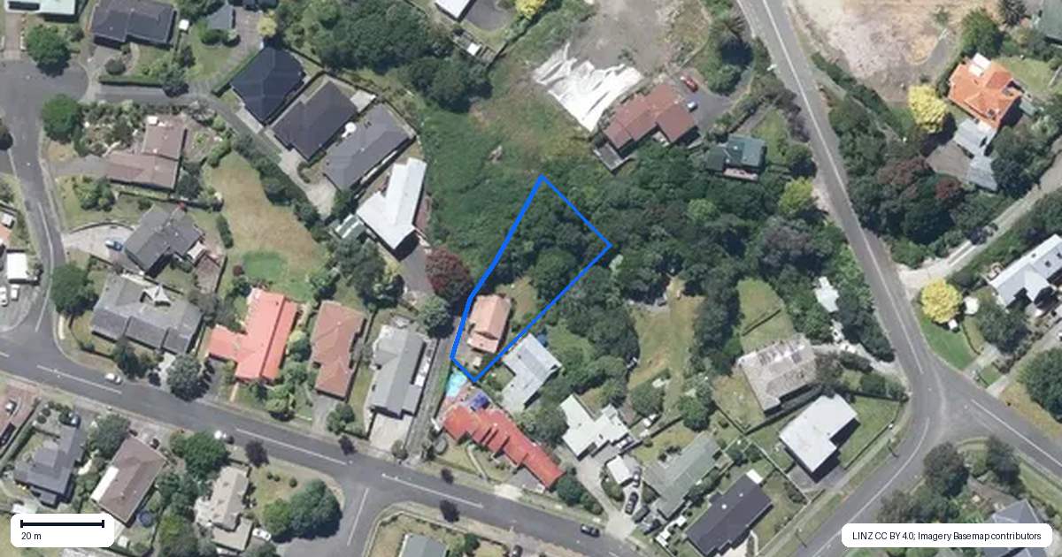 Property context map for 8 Aiken Road, Saint Johns Hill, Whanganui