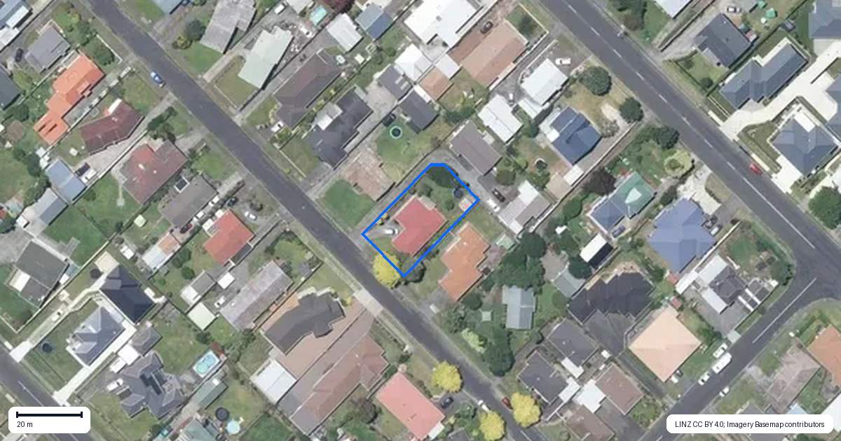 Property context map for 25 Dorset Road, Springvale, Whanganui