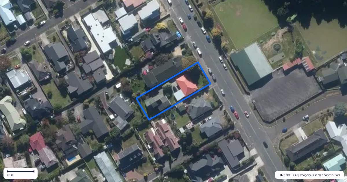 Property context map for 274 Albert Street, Hokowhitu, Palmerston North