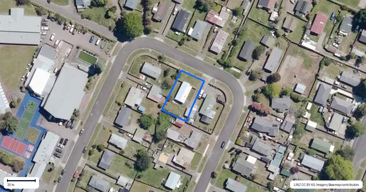 Property context map for 48 Mawake Place, Turangi