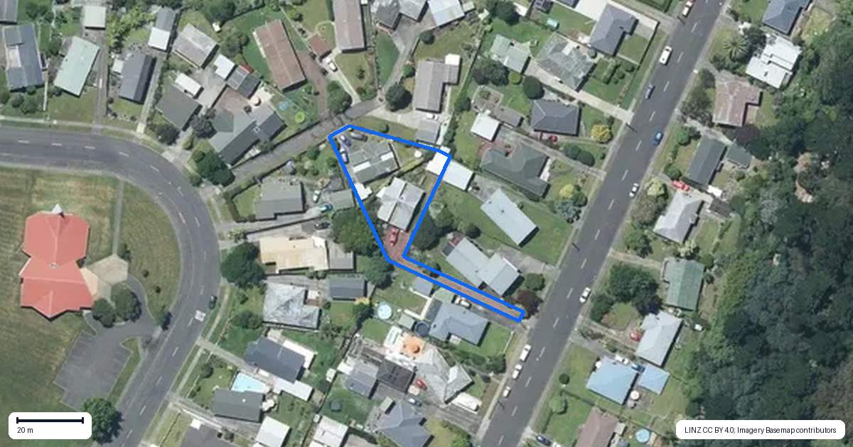 Property context map for 44 Raine Street, Whanganui East, Whanganui