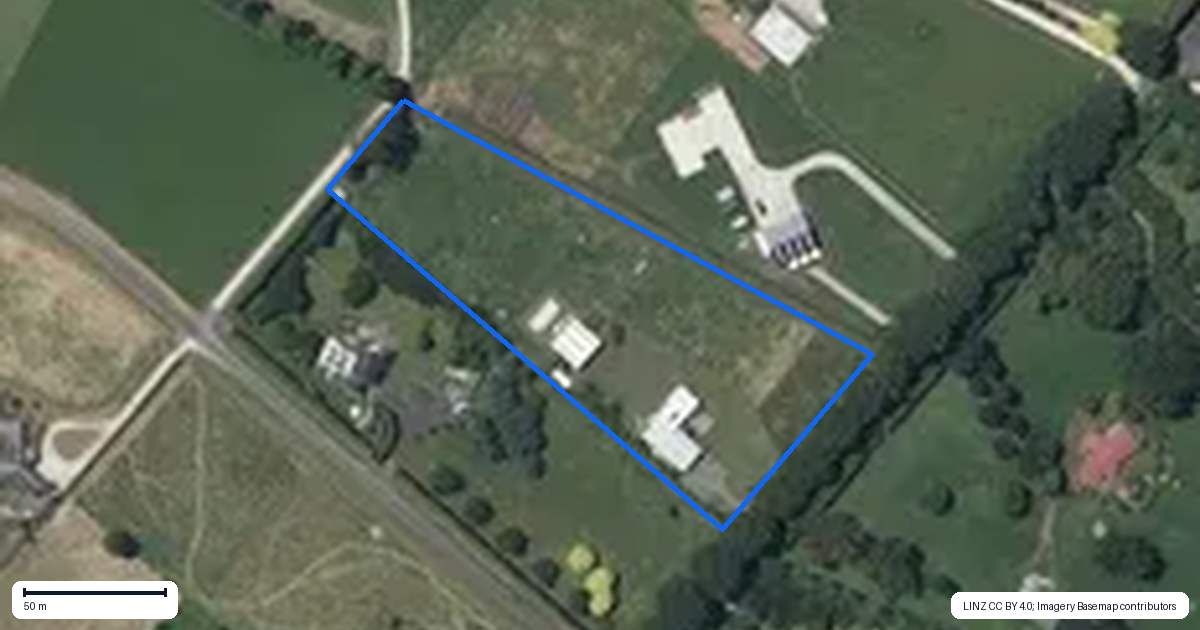 Property context map for 53 Western Line, Brunswick