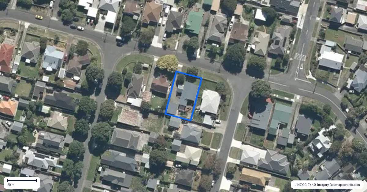 Property context map for 23 Stellin Street, Boulcott, Lower Hutt
