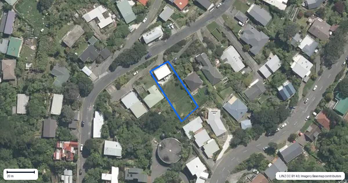 Property context map for 62B Warwick Street, Wilton, Wellington