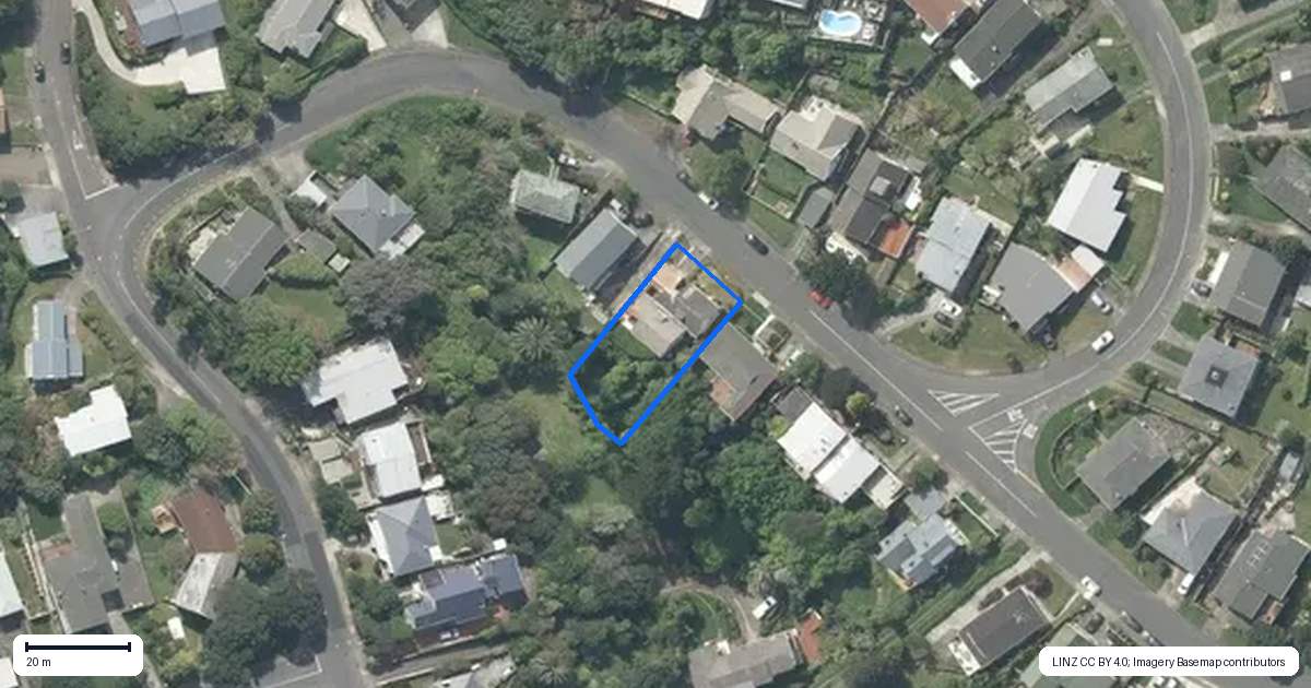 Property context map for 10A Penryn Drive, Camborne, Porirua