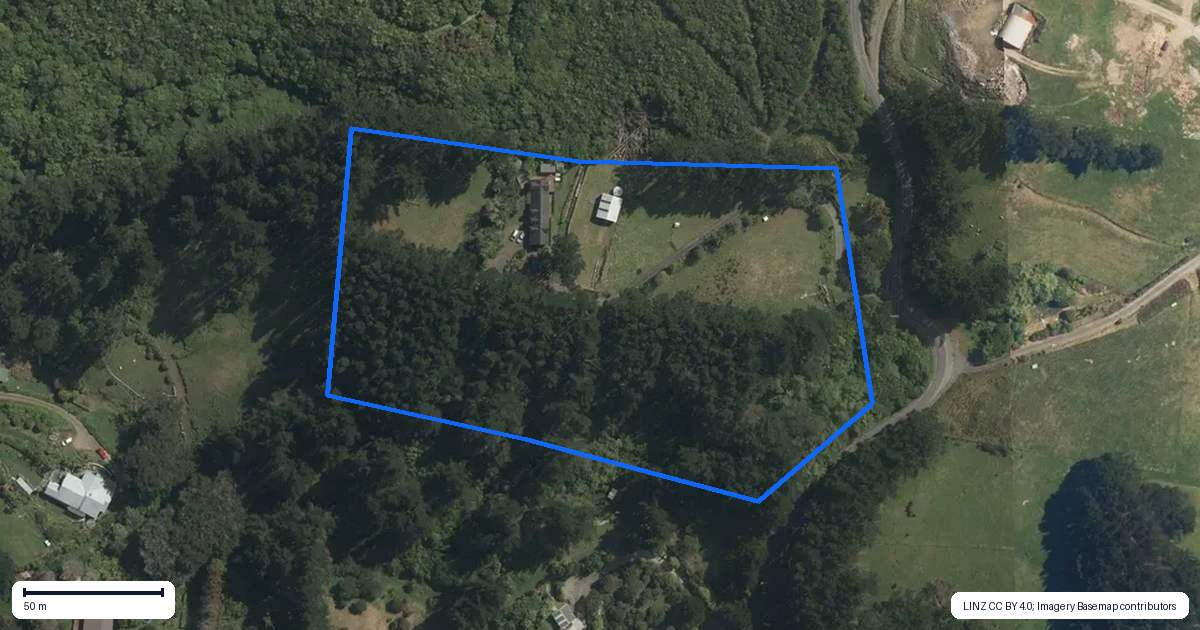 Property context map for 459 Horokiwi Road, Horokiwi, Wellington