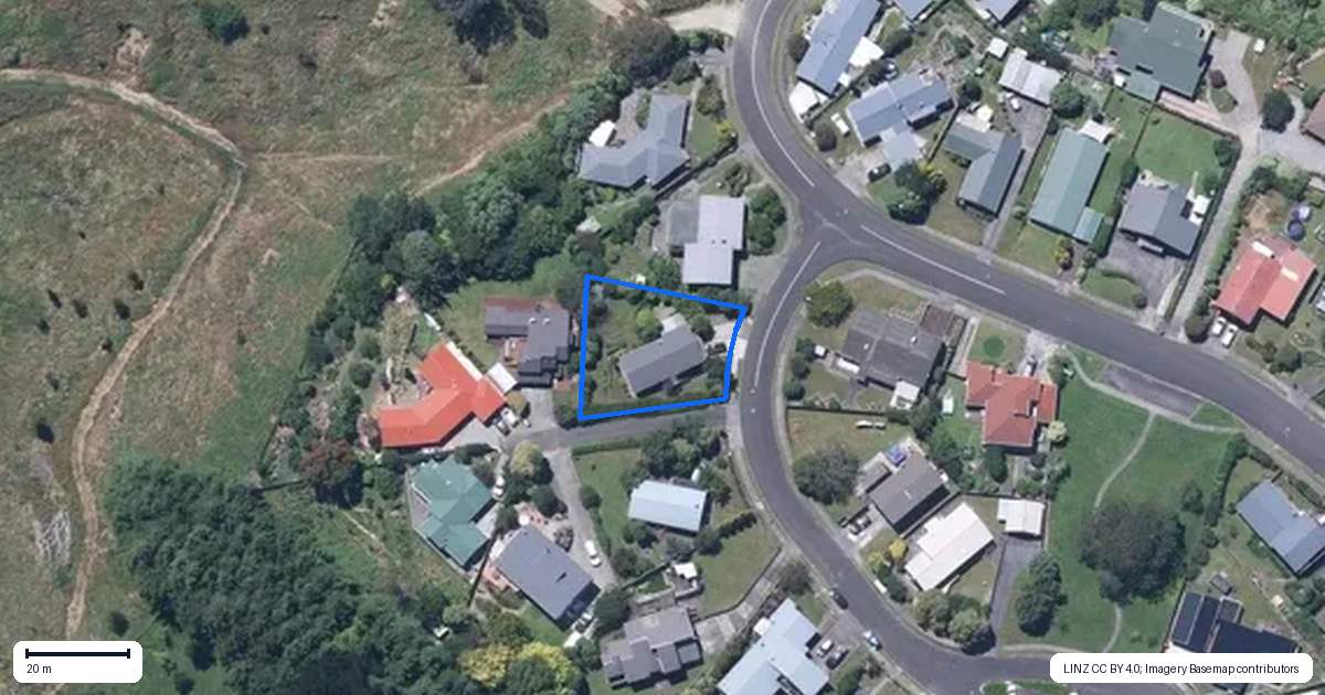 Property context map for 4 Monowai Place, Aramoho, Whanganui