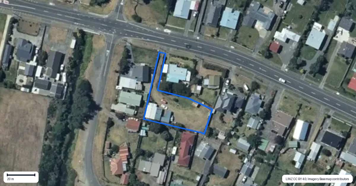 Property context map for 40A Seabury Avenue, Foxton Beach, Foxton