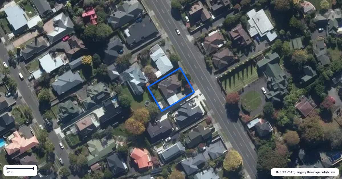 Property context map for 178 Victoria Avenue, Hokowhitu, Palmerston North