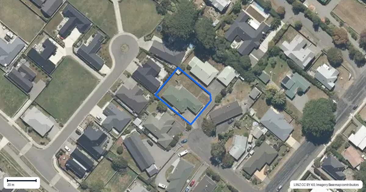 Property context map for 5 Oak View Place, Greytown