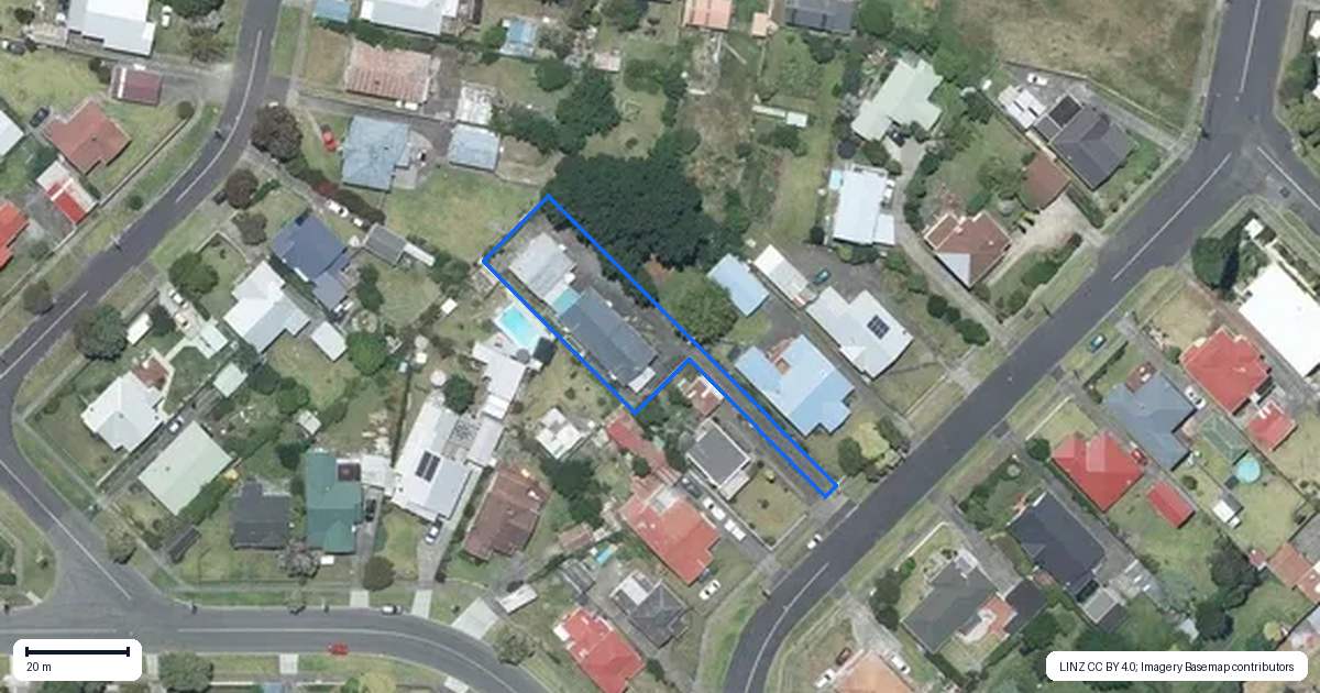 Property context map for 3/16B Cambridge Street, Gonville, Whanganui