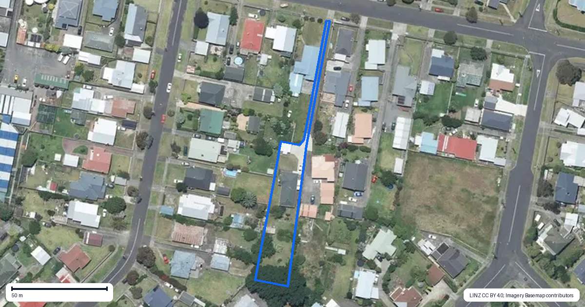 Property context map for 81B Gonville Avenue, Gonville, Whanganui