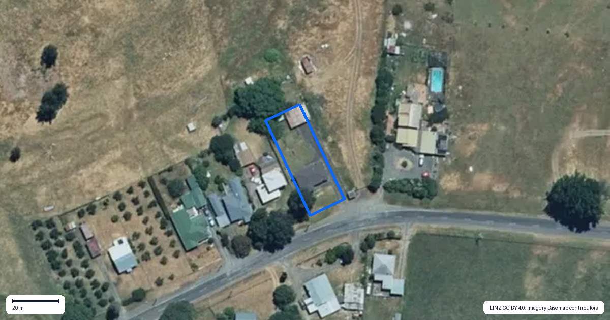 Property context map for 34 Marsack Road, Taumarunui