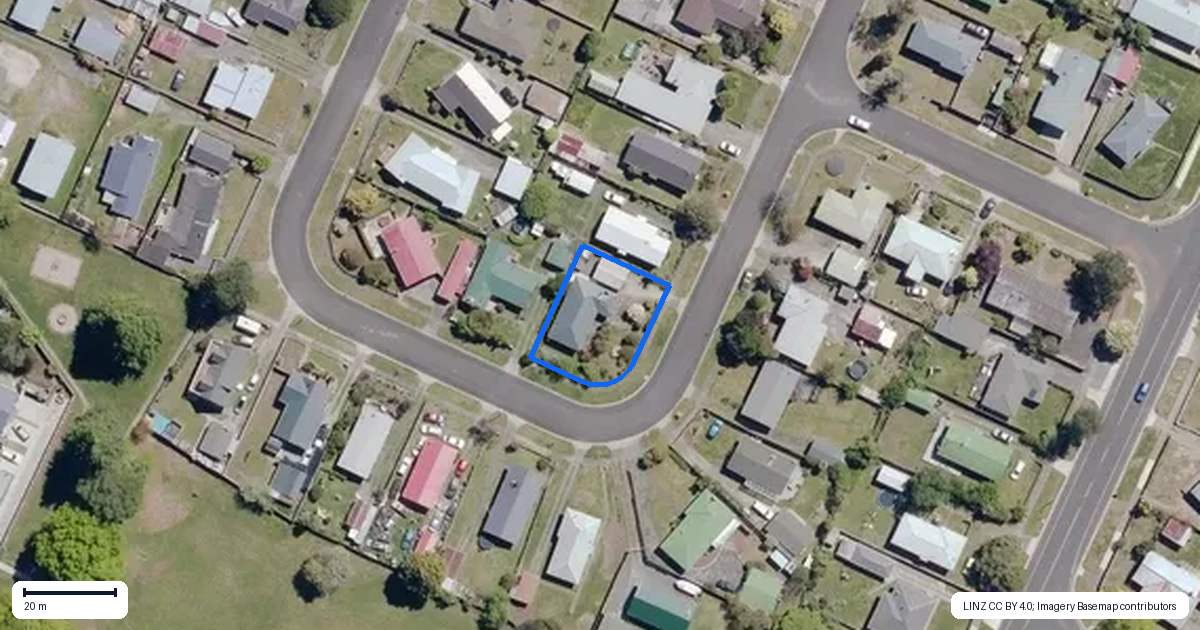 Property context map for 14 Rangipoia Place, Turangi