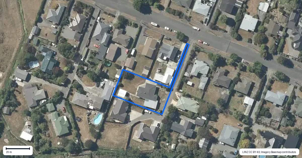 Property context map for 6/49 Michael Street, Kuripuni, Masterton