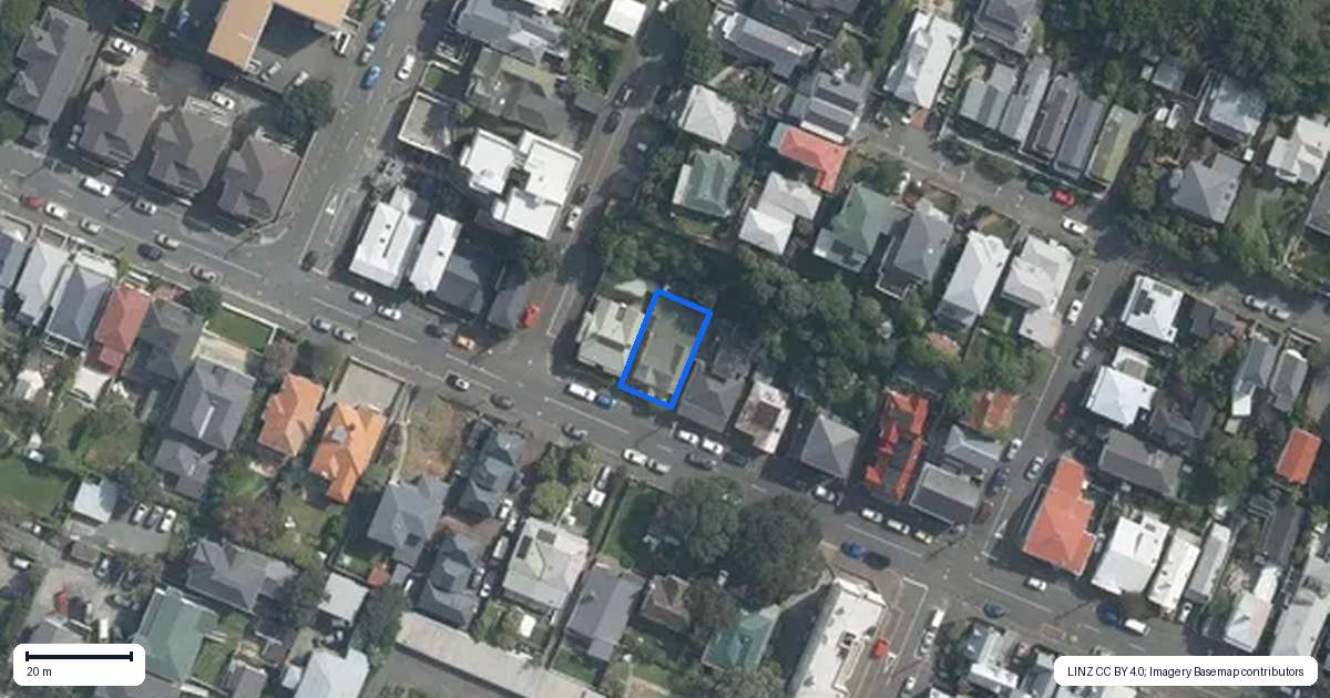 Property context map for 71 Majoribanks Street, Mount Victoria, Wellington