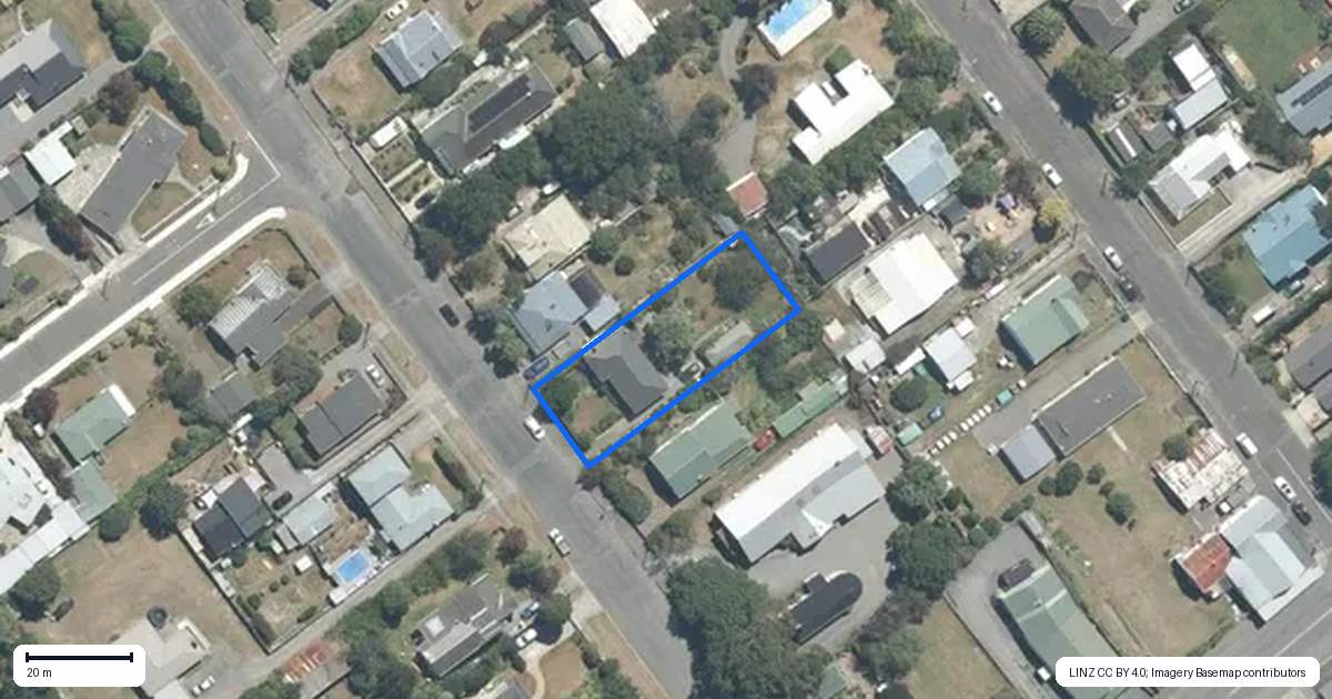 Property context map for 37 Dublin Street, Martinborough