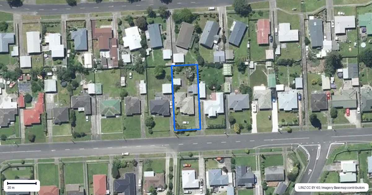 Property context map for 43 Wakefield Street, Whanganui East, Whanganui