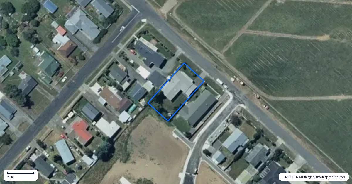 Property context map for 32 Shannon Street, Ohakune
