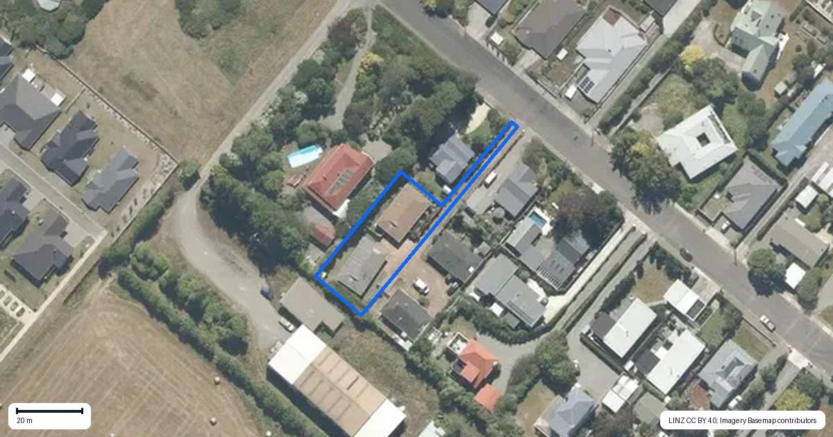 Property context map for 50B McMaster Street, Greytown