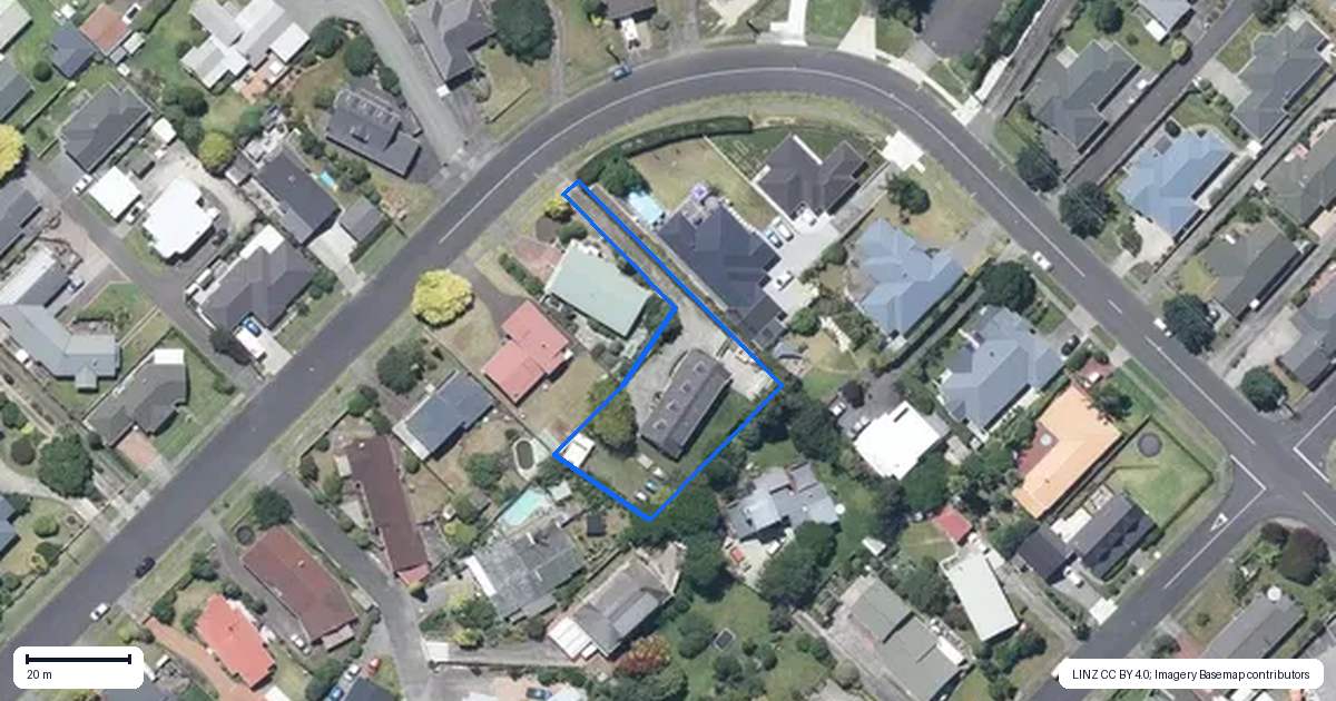Property context map for 95 Peakes Road, Springvale, Whanganui