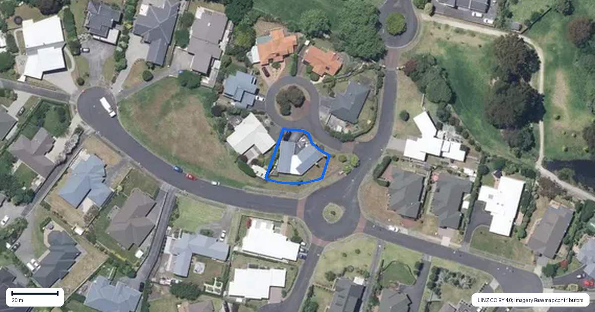 Property context map for 6 Chelsea Close, Otamatea, Whanganui