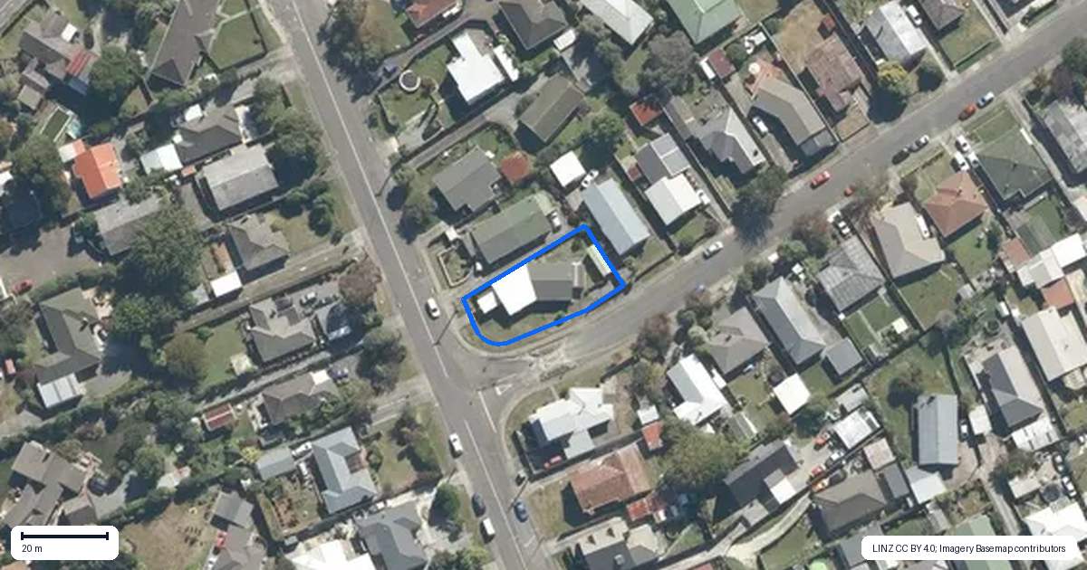 Property context map for 1 Oregon Drive, Maoribank, Upper Hutt