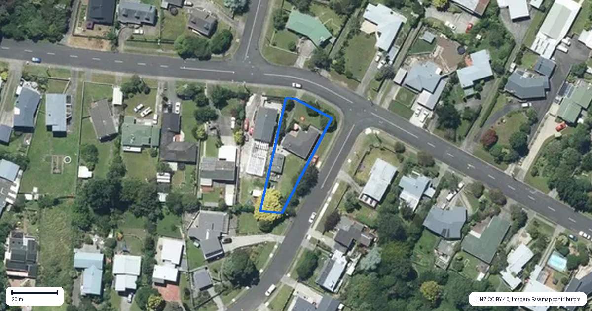 Property context map for 136 Mount View Road, Bastia Hill, Whanganui