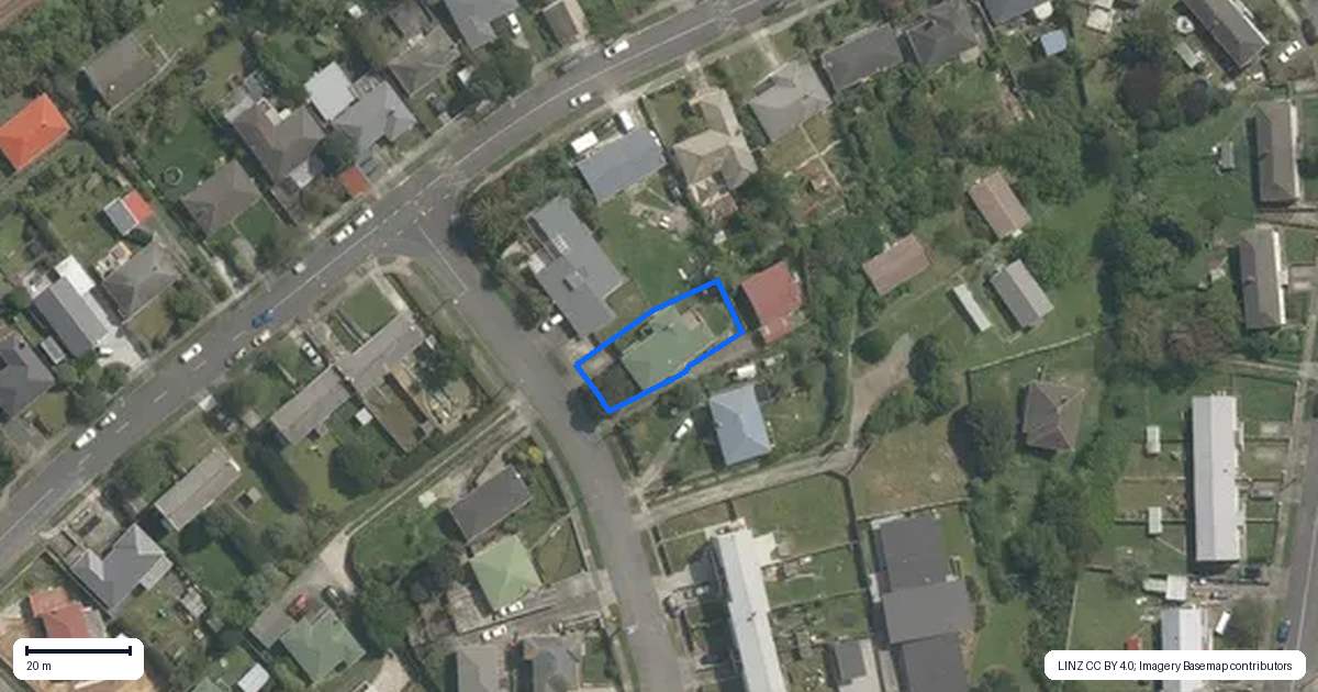 Property context map for 3 Roberts Street, Tawa, Wellington