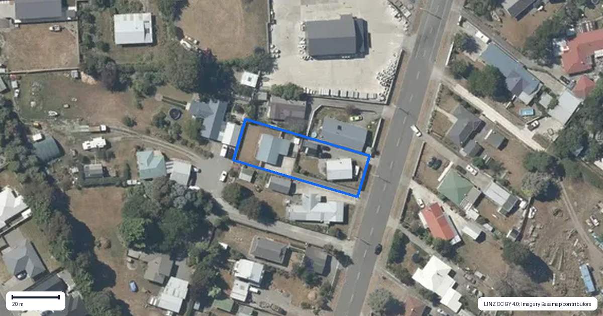 Property context map for 12 Solway Crescent, Solway, Masterton