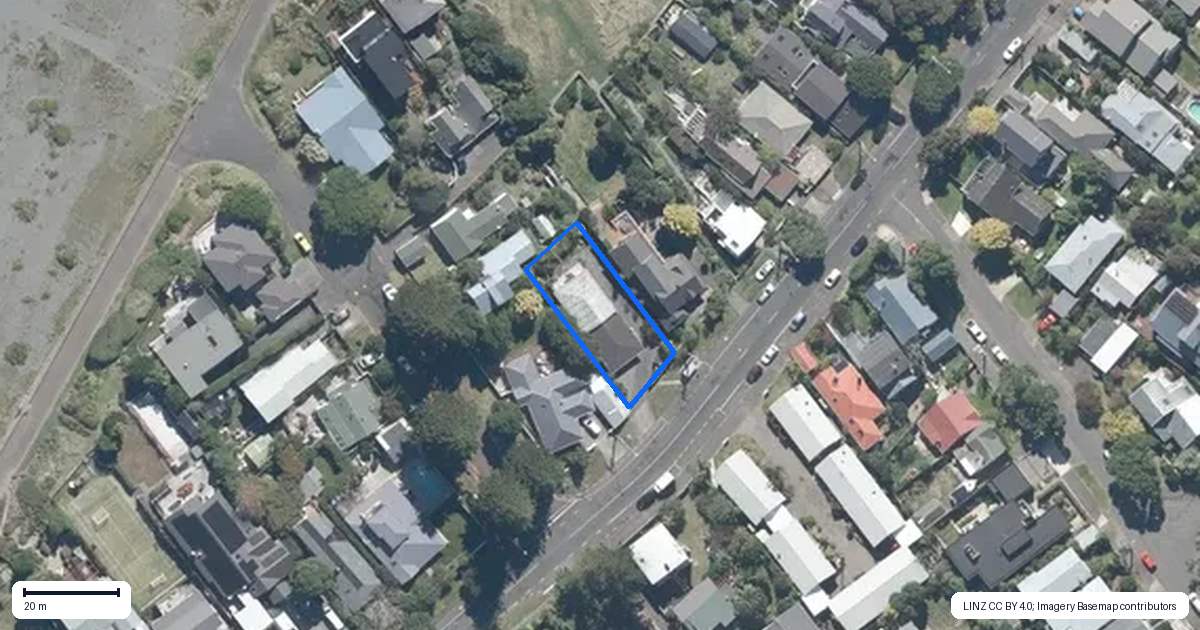 Property context map for 418B Muritai Road, Eastbourne, Lower Hutt
