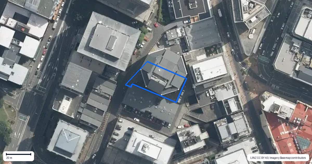Property context map for 8 Gilmer Terrace, Wellington Central, Wellington