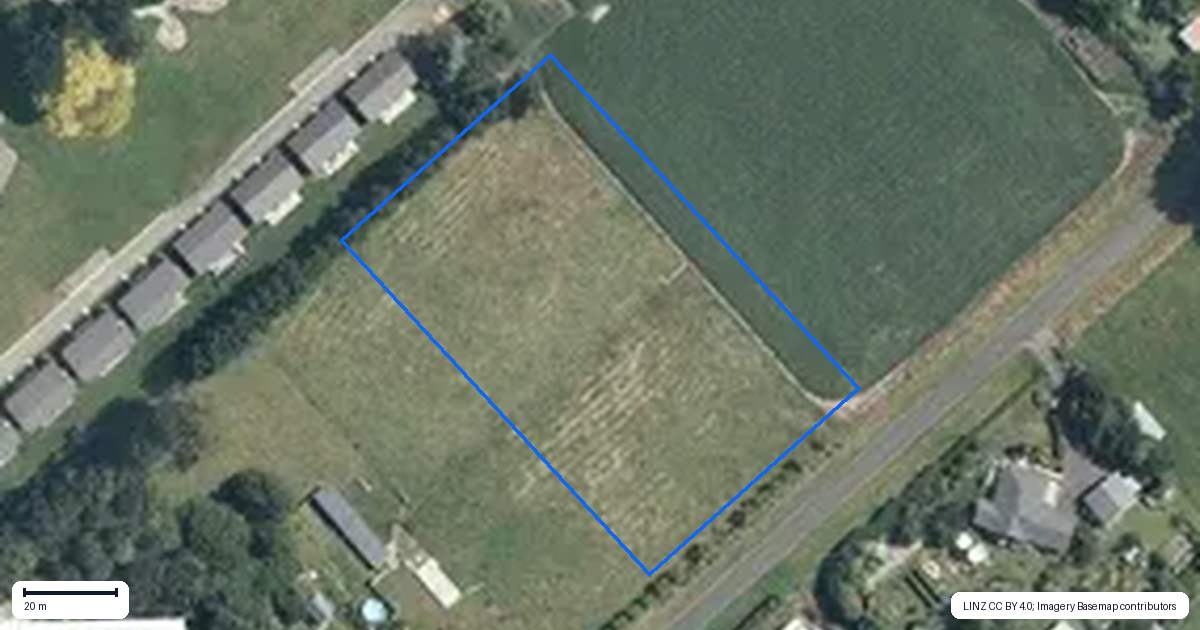 Property context map for 7 Matai Street, Aorangi, Feilding