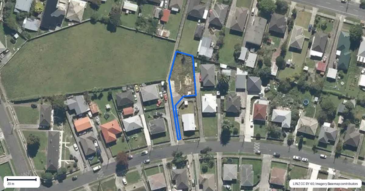 Property context map for 61A Strand Crescent, Naenae, Lower Hutt