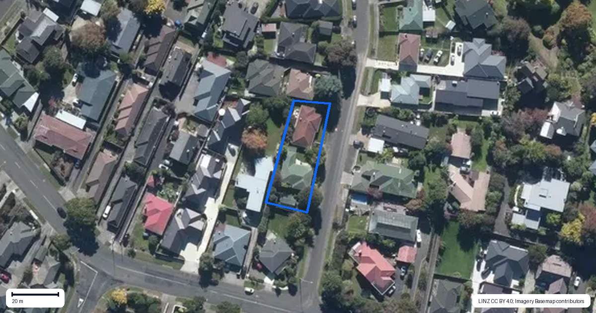 Property context map for 3 Salisbury Avenue, Terrace End, Palmerston North