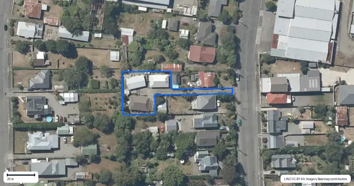 Property context map for 35C Victoria Street, Masterton