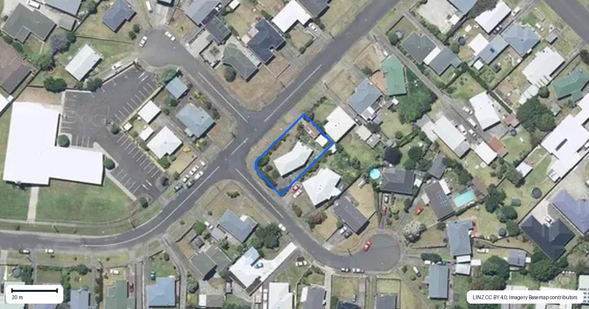 Property context map for 53 Oxford Road, Springvale, Whanganui