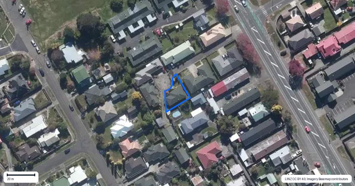 Property context map for 5 Edgecombe Court, Roslyn, Palmerston North