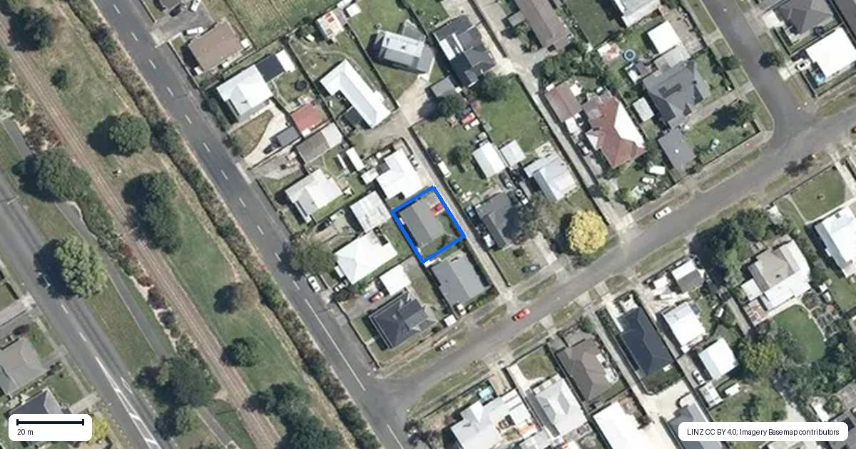 Property context map for 2 Sandilands Street, Feilding
