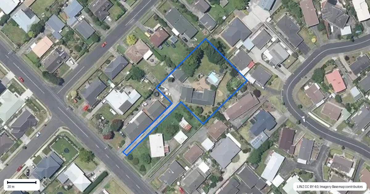 Property context map for 18 Springvale Road, Springvale, Whanganui