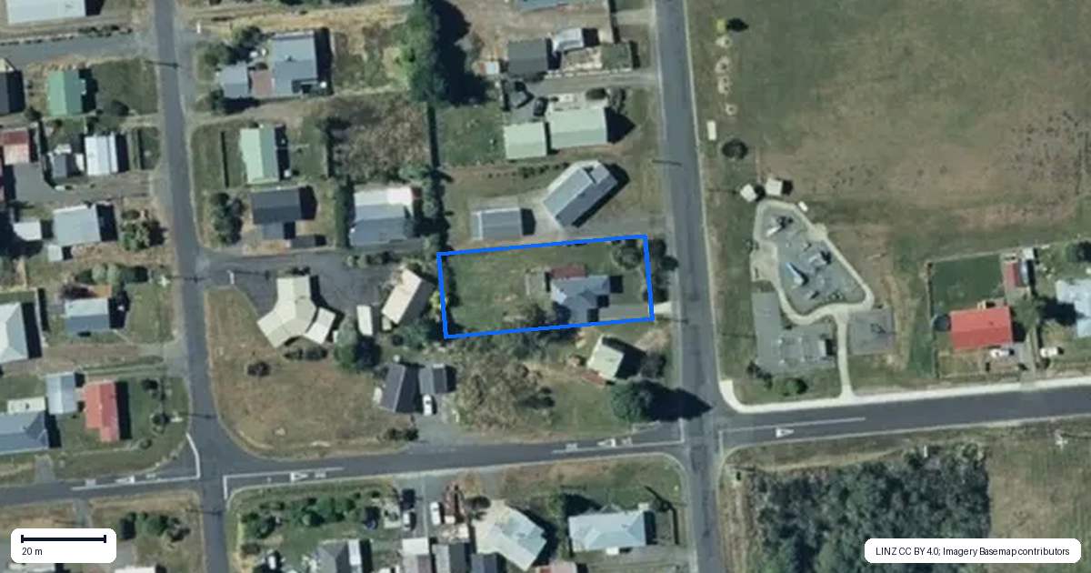 Property context map for 19 Buddo Street, Waimarino, National Park