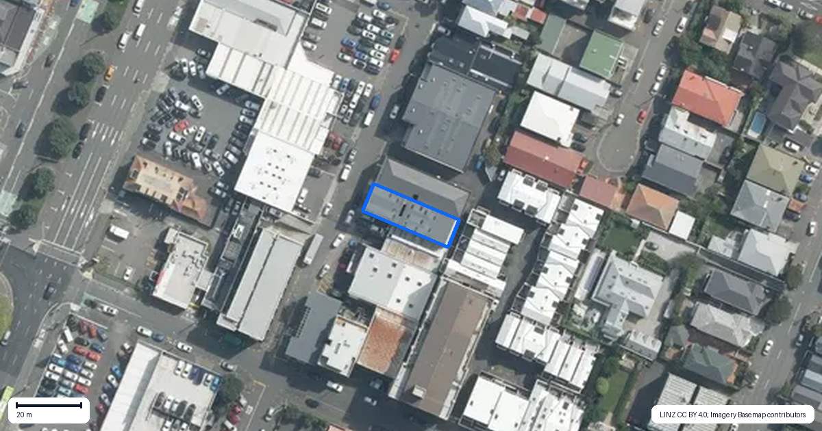 Property context map for 35 Home Street, Mount Victoria, Wellington