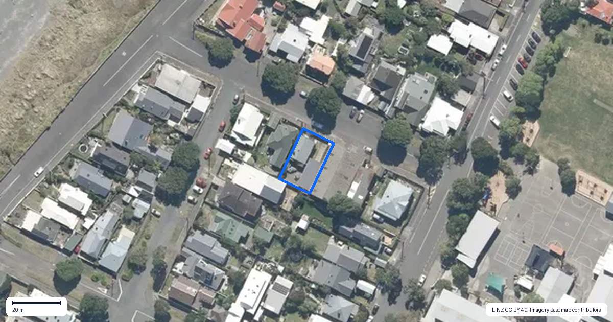 Property context map for 7 Rata Street, Eastbourne, Lower Hutt