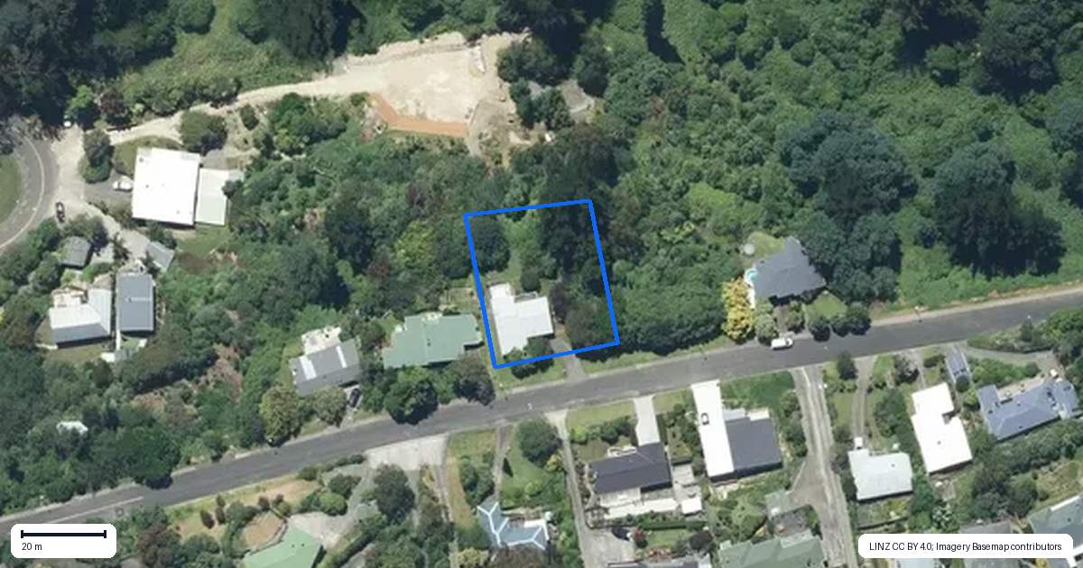Property context map for 49 Wairere Road, Bastia Hill, Whanganui