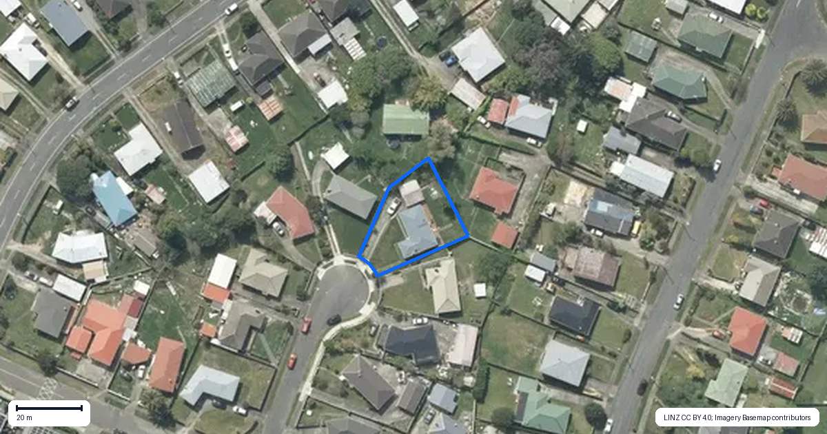 Property context map for 10 Birman Place, Cannons Creek, Porirua