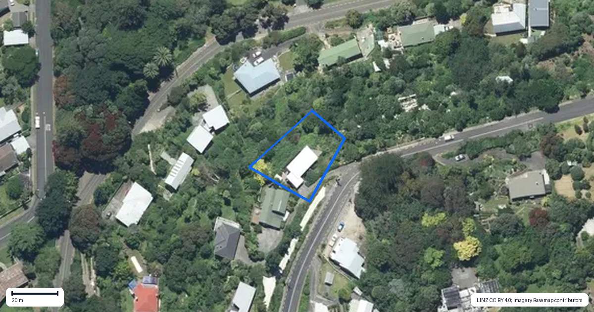 Property context map for 27 Wairere Road, Bastia Hill, Whanganui