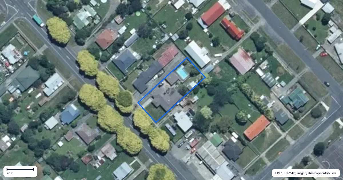 Property context map for 41 Ballance Street, Shannon