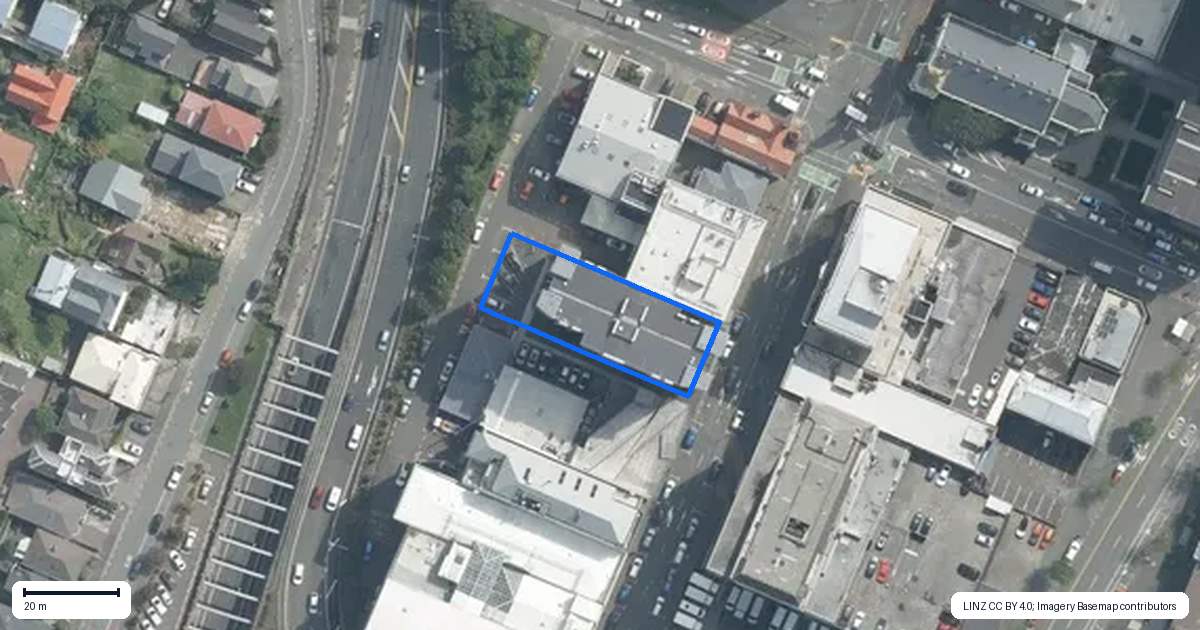 Property context map for 309/212 Willis Street, Te Aro, Wellington